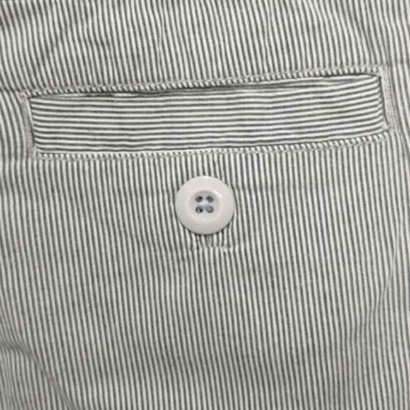 elevenses Pinstripe Wide Leg Cropped pants - Picture 7 of 11